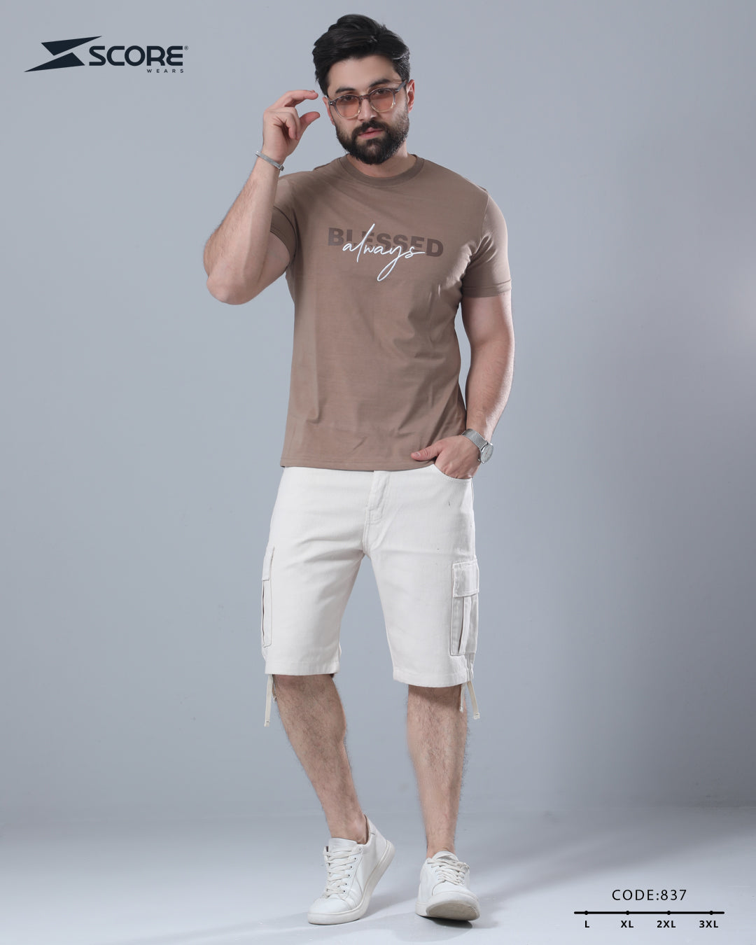 جبردين و تيشرت قطن 837