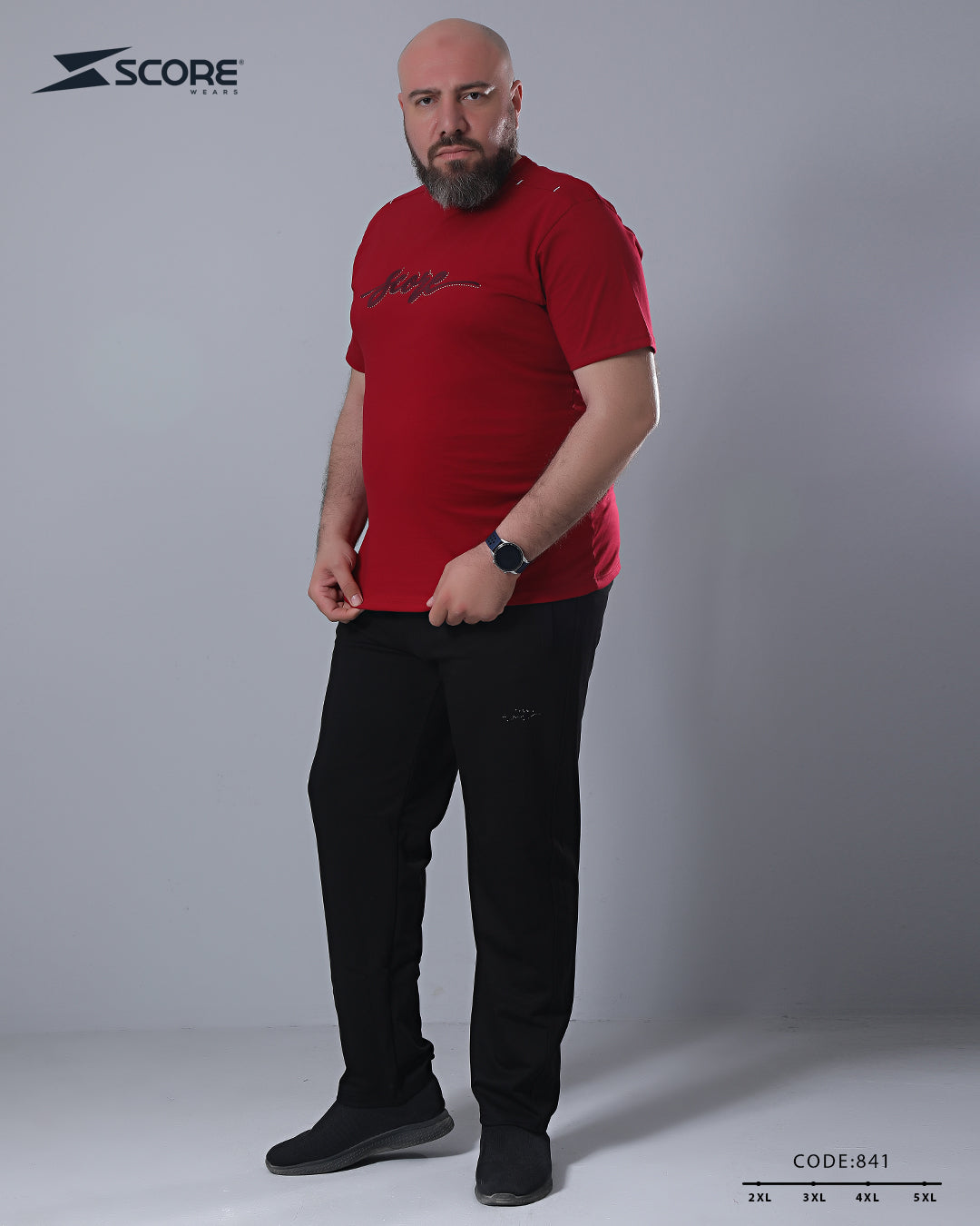 بنطلون قطن و تيشرت قطن 841 BIG SIZE