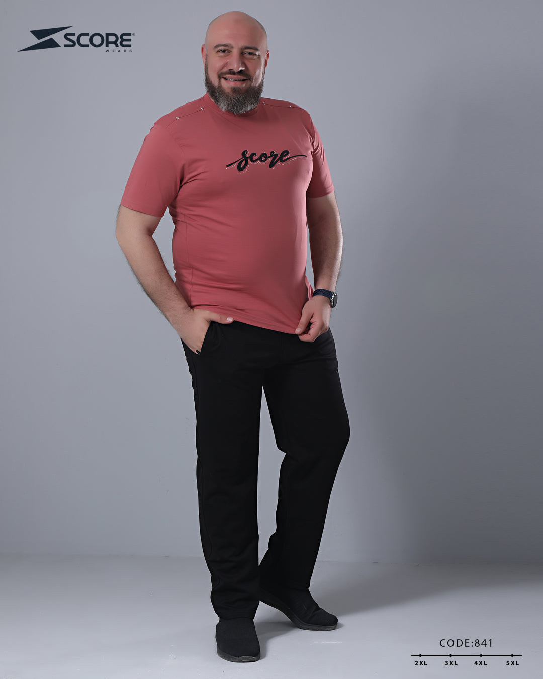 بنطلون قطن و تيشرت قطن 841 BIG SIZE