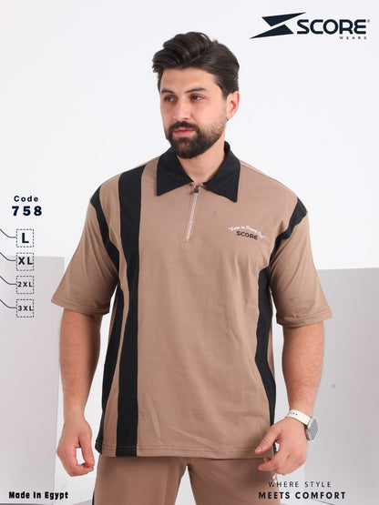 oversize polo طقم