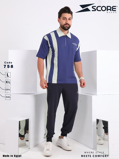 oversize polo طقم