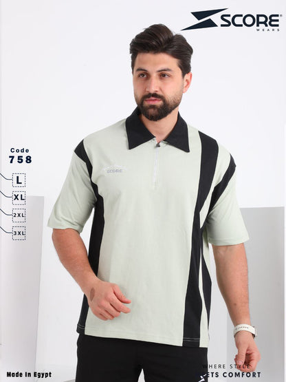 oversize polo طقم
