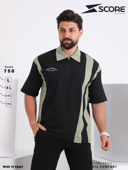 oversize polo طقم