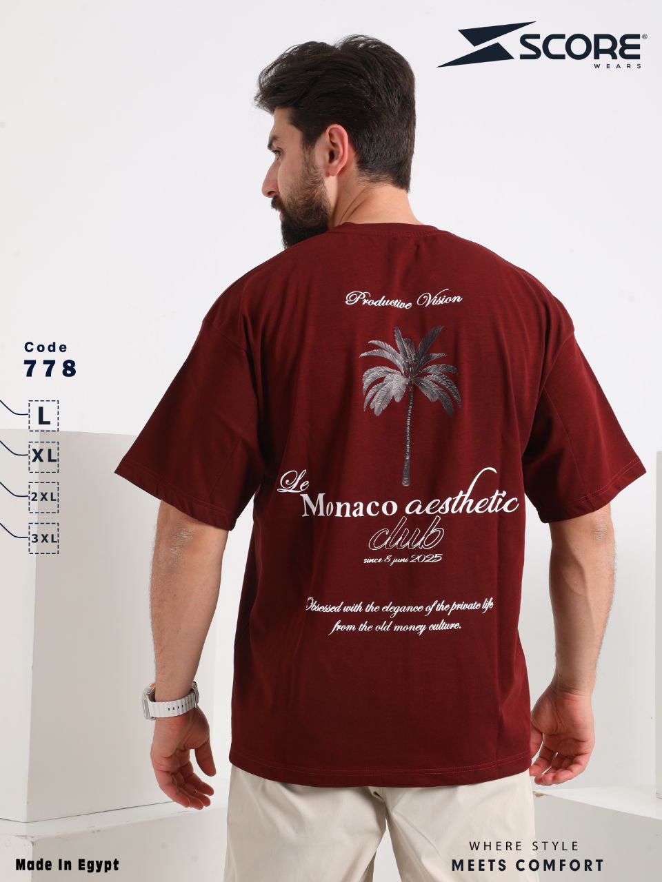 oversize palma طقم بوليفار